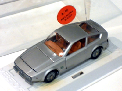 MEBETOYS 　A-46 ALFA ROMEO Jr.ZAGATO MEBETOYS MATTEL A46 Scale 1/43 | ALFA ROMEO GT JUNIOR ZAGATO
